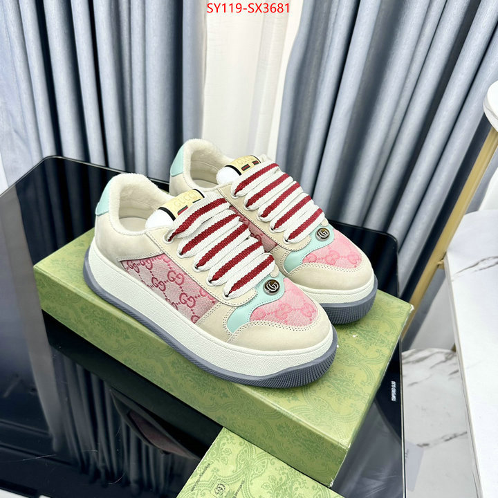 Women Shoes-Gucci aaaaa+ quality replica ID: SX3681 $: 119USD