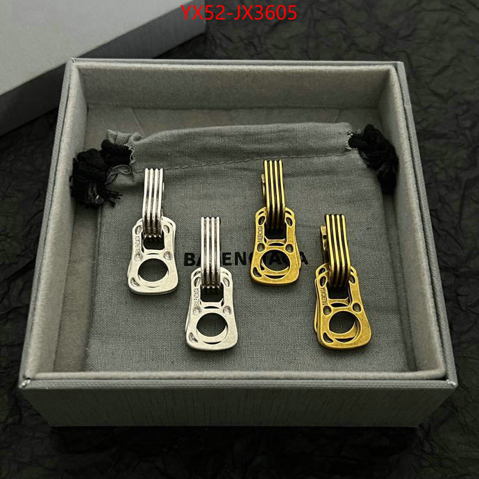 Jewelry-Balenciaga cheap online best designer ID: JX3605 $: 52USD