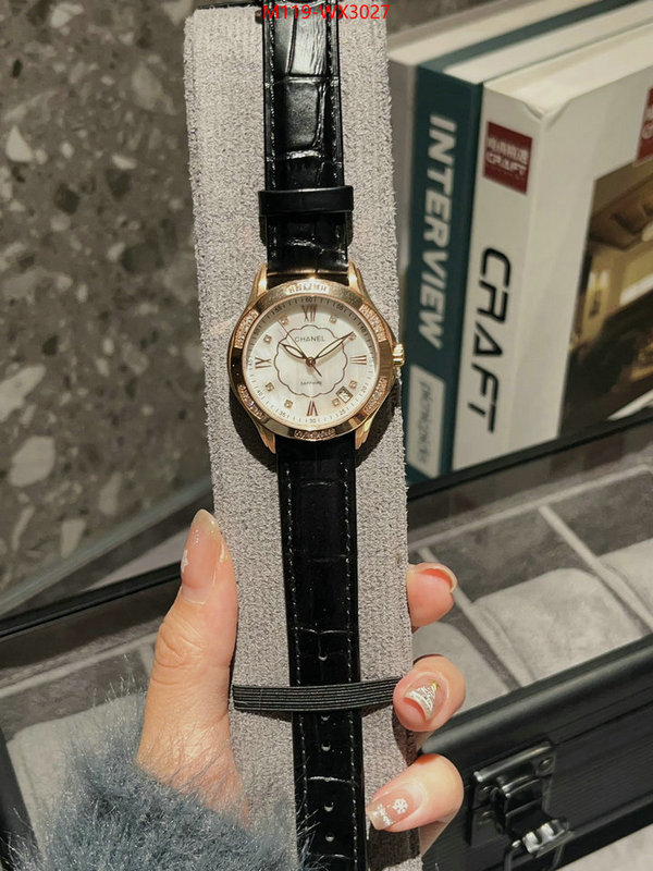 Watch(4A)-Chanel the best designer ID: WX3027 $: 119USD