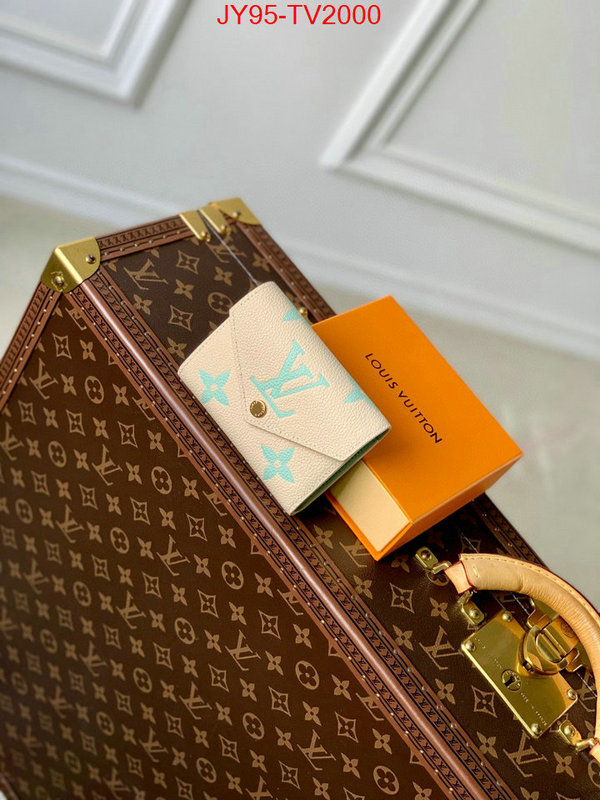 LV Bags(TOP)-Wallet 1:1 replica ID: TV2000 $: 95USD,