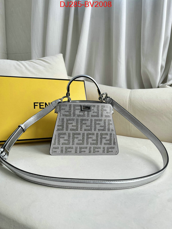 Fendi Bags(TOP)-Peekaboo what's the best place to buy replica ID: BV2008