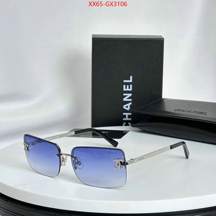 Glasses-Chanel the best ID: GX3106 $: 65USD