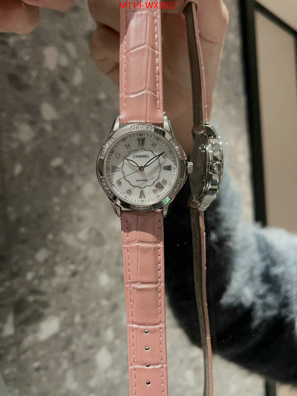 Watch(4A)-Chanel the best designer ID: WX3027 $: 119USD