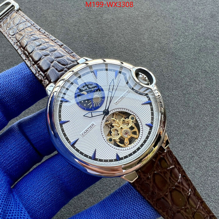 Watch(TOP)-Cartier 1:1 ID: WX3308 $: 199USD