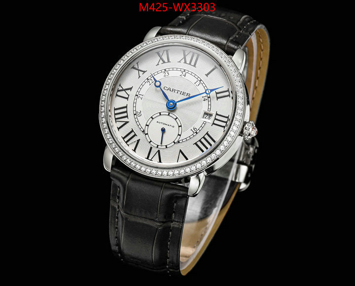 Watch(TOP)-Cartier wholesale replica shop ID: WX3303 $: 425USD