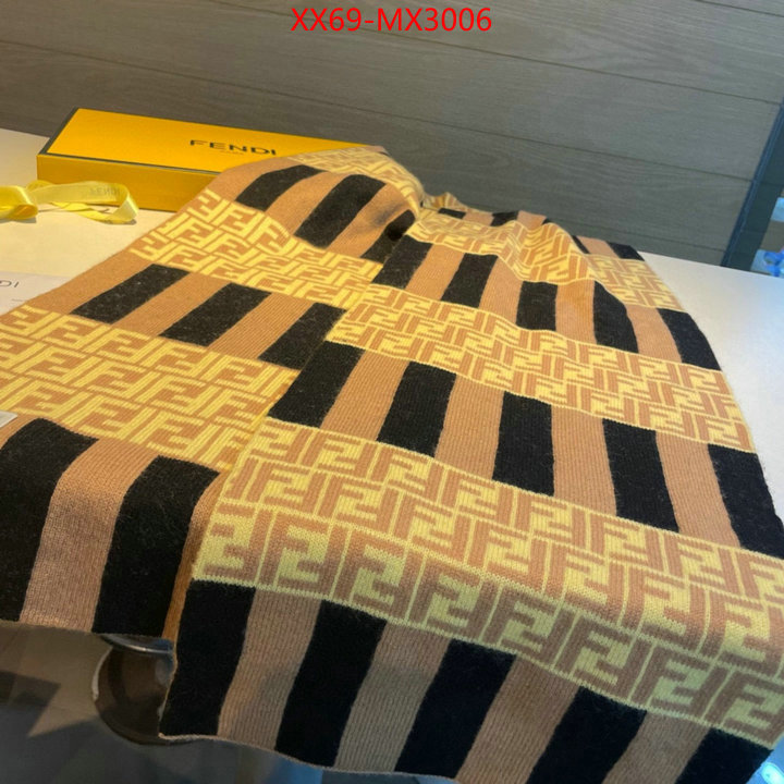 Scarf-Fendi where could you find a great quality designer ID: MX3006 $: 69USD