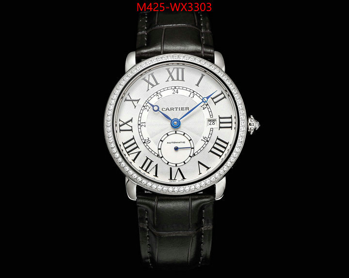 Watch(TOP)-Cartier wholesale replica shop ID: WX3303 $: 425USD