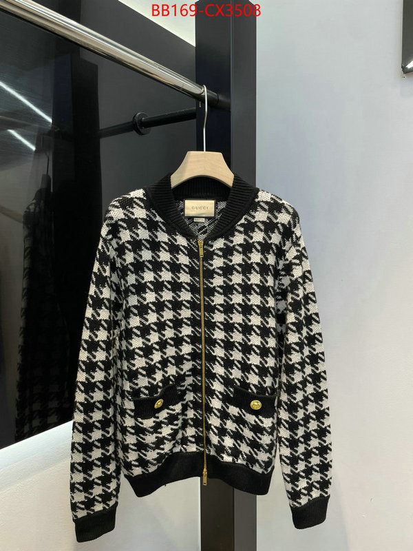 Clothing-Gucci cheap high quality replica ID: CX3508 $: 169USD