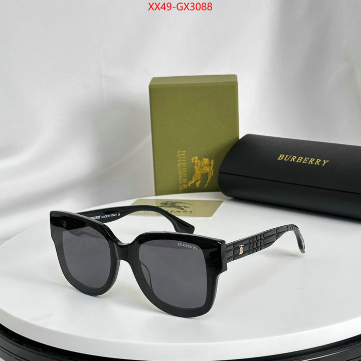 Glasses-Burberry from china 2024 ID: GX3088 $: 49USD