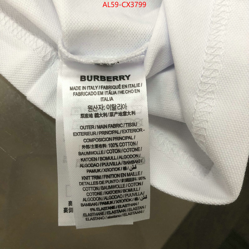 Clothing-Burberry replicas ID: CX3799 $: 59USD