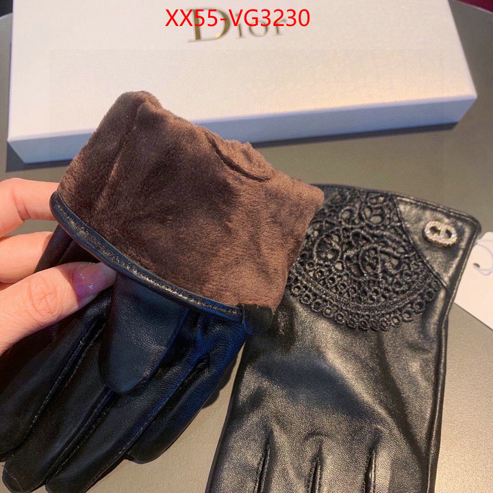 Gloves-Dior knockoff highest quality ID: VG3230 $: 55USD