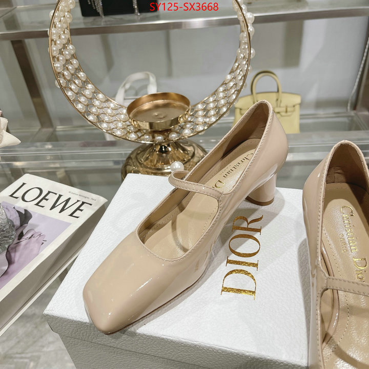 Women Shoes-Dior where can i buy the best quality ID: SX3668 $: 125USD