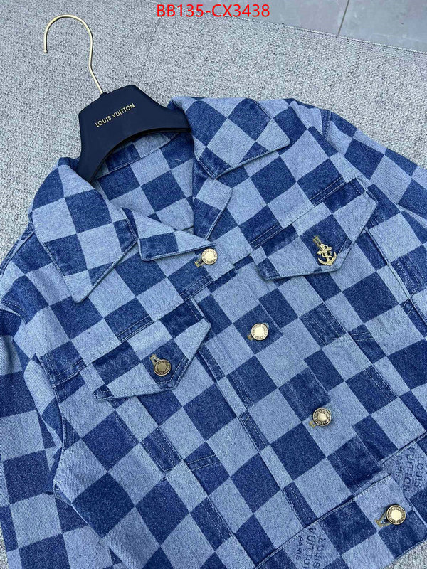 Clothing-LV the top ultimate knockoff ID: CX3438 $: 135USD