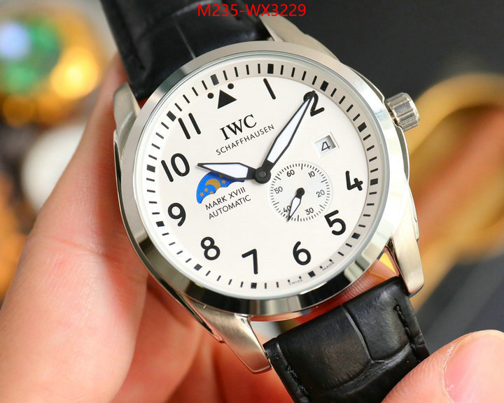 Watch(TOP)-IWC the best quality replica ID: WX3229 $: 235USD