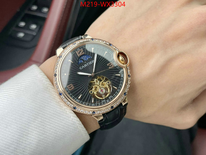 Watch(TOP)-Cartier what best designer replicas ID: WX3304 $: 219USD