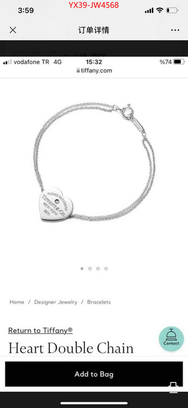 Jewelry-Tiffany replica online ID: JW4568 $: 39USD