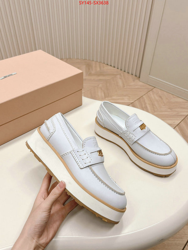 Women Shoes-Miu Miu outlet 1:1 replica ID: SX3638 $: 145USD