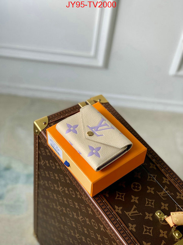 LV Bags(TOP)-Wallet 1:1 replica ID: TV2000 $: 95USD,