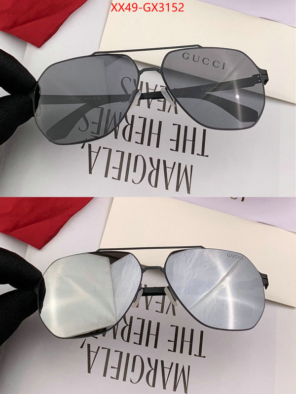 Glasses-Gucci top grade ID: GX3152 $: 49USD