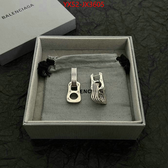 Jewelry-Balenciaga cheap online best designer ID: JX3605 $: 52USD
