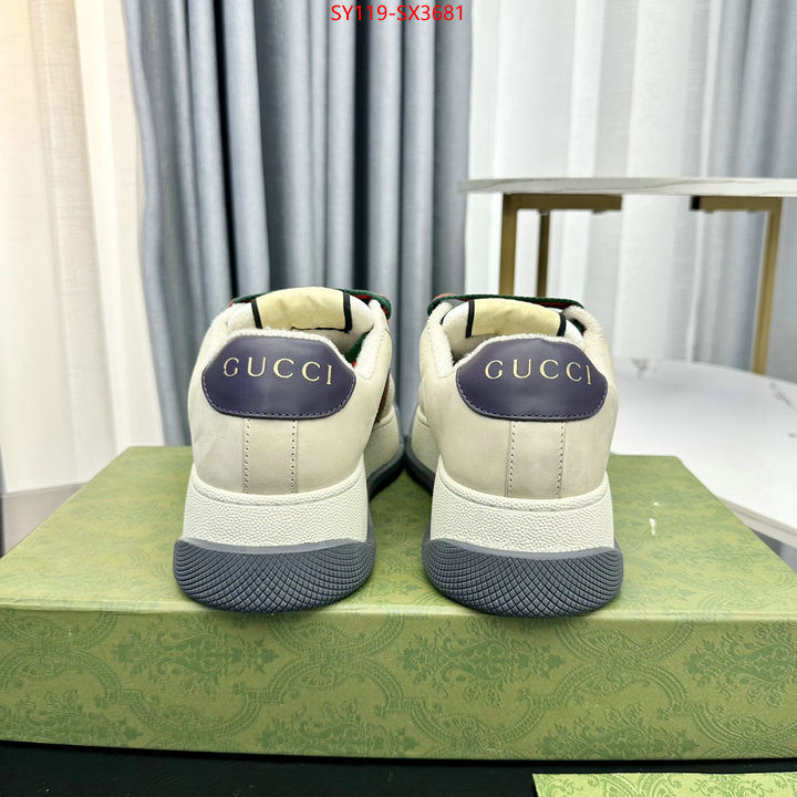 Women Shoes-Gucci aaaaa+ quality replica ID: SX3681 $: 119USD