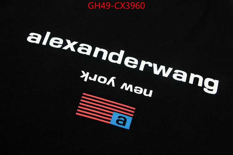 Clothing-Alexander Wang luxury cheap replica ID: CX3960 $: 49USD