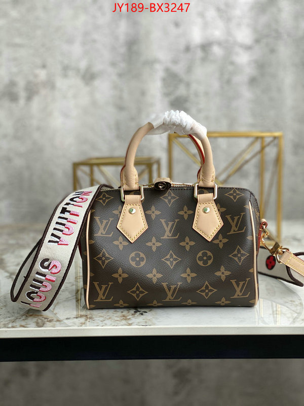 LV Bags(TOP)-Speedy- fashion replica ID: BX3247 $: 189USD