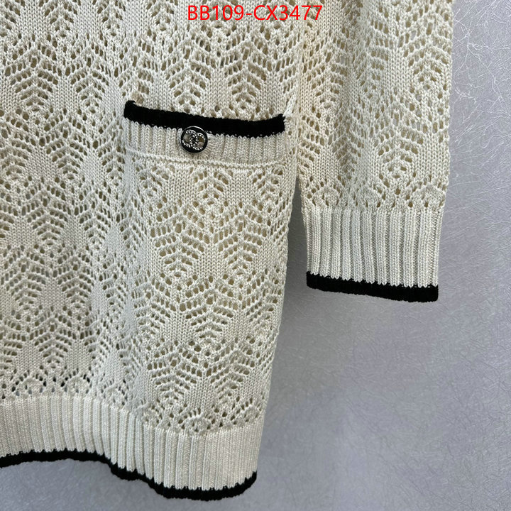 Clothing-Chanel website to buy replica ID: CX3477 $: 109USD