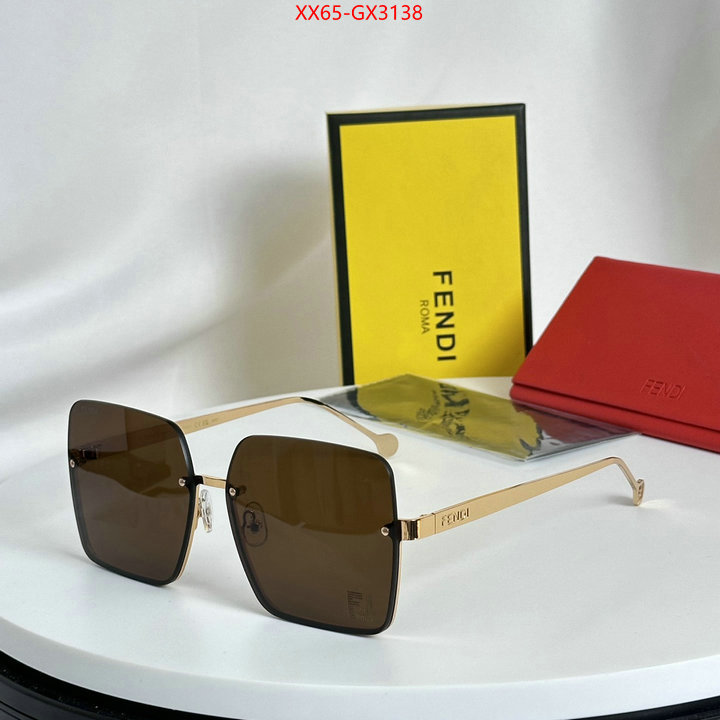 Glasses-Fendi shop the best high authentic quality replica ID: GX3138 $: 65USD