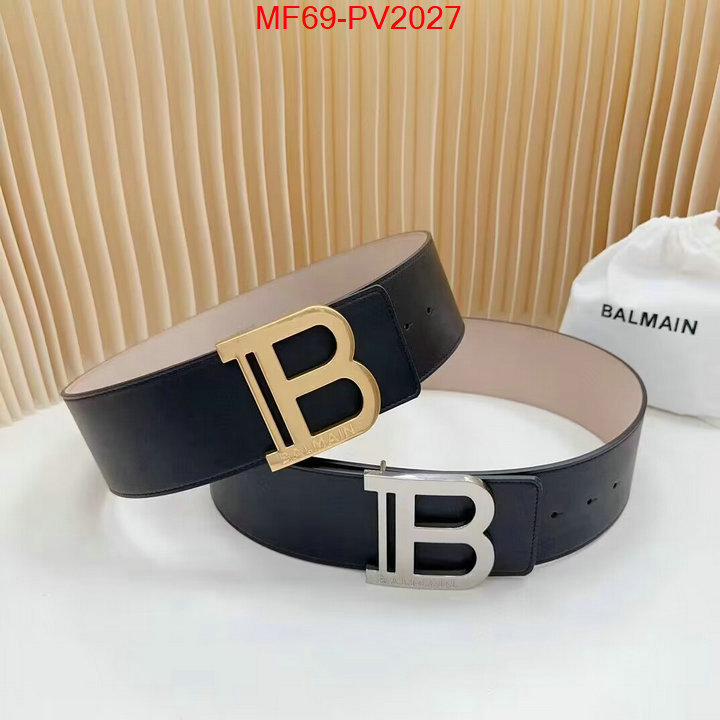Belts-Balmain best quality designer ID: PV2027 $: 69USD
