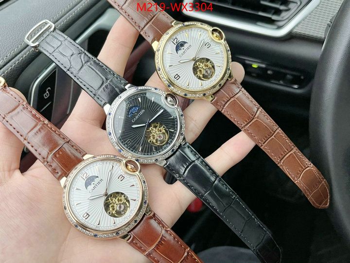 Watch(TOP)-Cartier what best designer replicas ID: WX3304 $: 219USD