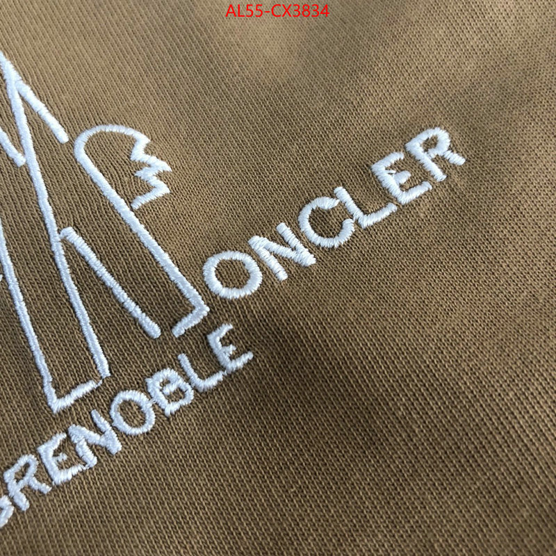 Clothing-Moncler what is a counter quality ID: CX3834 $: 55USD