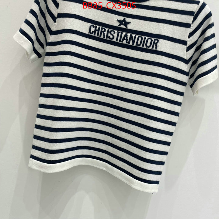 Clothing-Dior knockoff highest quality ID: CX3505 $: 85USD