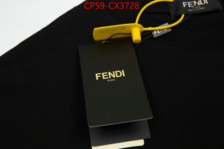 Clothing-Fendi aaaaa+ replica ID: CX3728 $: 59USD