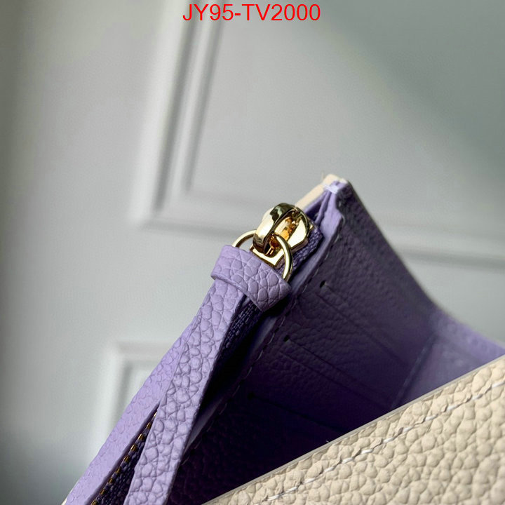 LV Bags(TOP)-Wallet 1:1 replica ID: TV2000 $: 95USD,