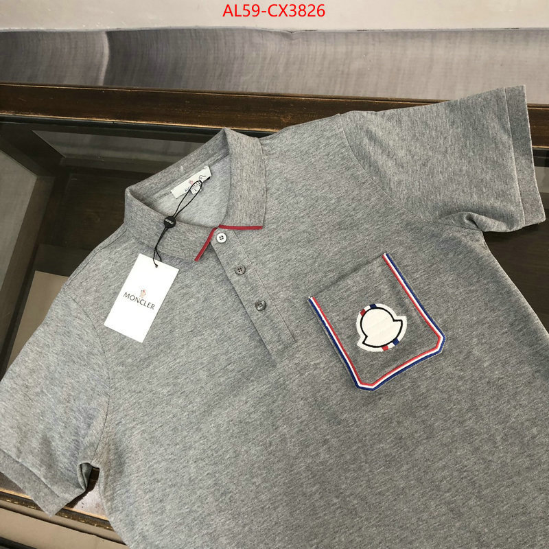 Clothing-Moncler cheap ID: CX3826 $: 59USD