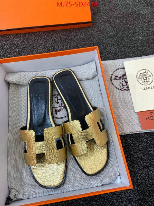 Women Shoes-Hermes copy aaaaa ID: SD2418 $: 75USD