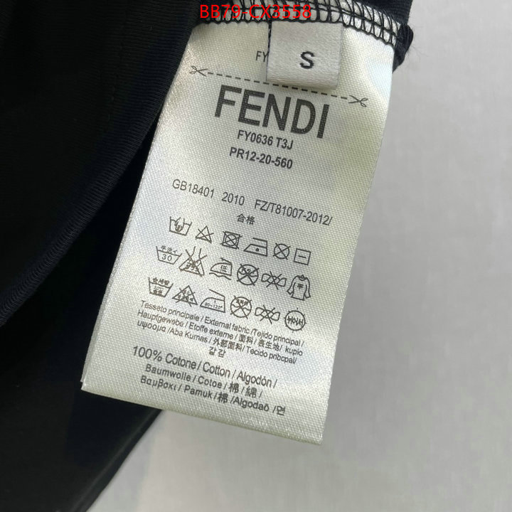 Clothing-Fendi online china ID: CX3558 $: 79USD