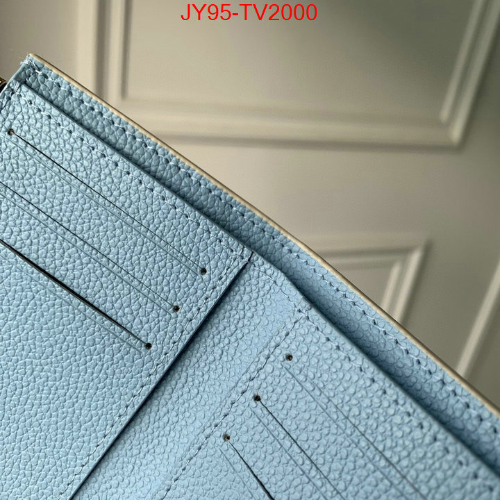 LV Bags(TOP)-Wallet 1:1 replica ID: TV2000 $: 95USD,