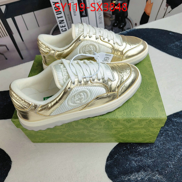 Men Shoes-Gucci best quality replica ID: SX3848 $: 119USD