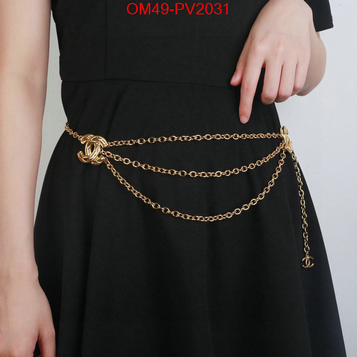 Belts-Chanel where should i buy replica ID: PV2031 $: 49USD