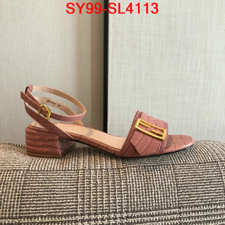 Women Shoes-Fendi best replica new style ID: SL4113 $: 99USD