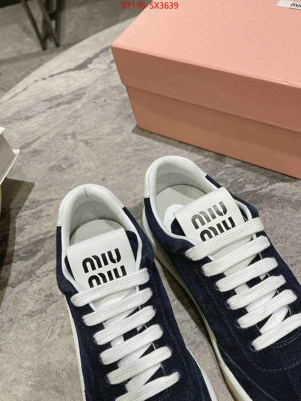 Women Shoes-Miu Miu aaaaa+ replica ID: SX3639 $: 135USD