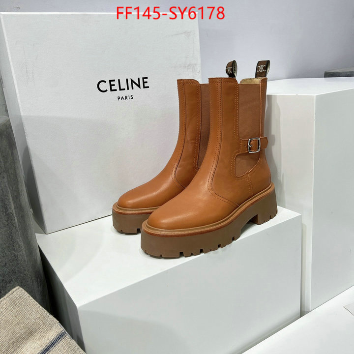 Women Shoes-Boots aaaaa+ replica designer ID: SY6178 $: 145USD