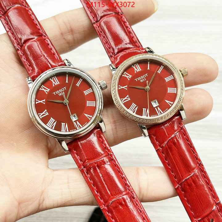 Watch(4A)-Tissot 2024 replica wholesale cheap sales online ID: WX3072 $: 115USD