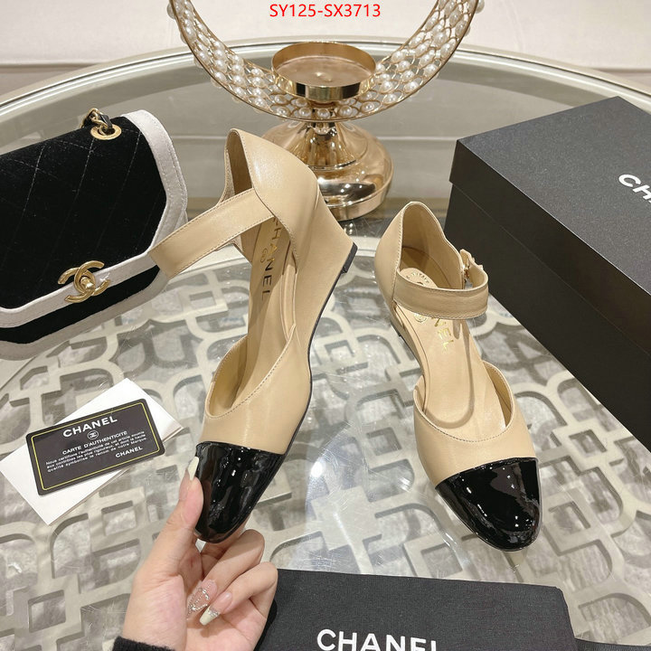 Women Shoes-Chanel best aaaaa ID: SX3713 $: 125USD