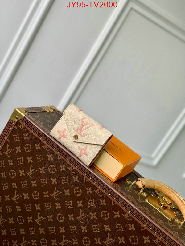 LV Bags(TOP)-Wallet 1:1 replica ID: TV2000 $: 95USD,