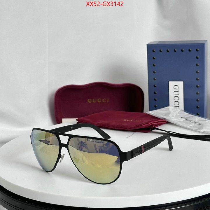 Glasses-Gucci how to buy replica shop ID: GX3142 $: 52USD