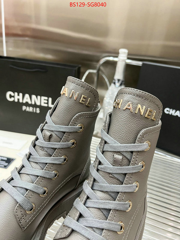 Women Shoes-Chanel buy cheap replica ID: SG8040 $: 129USD