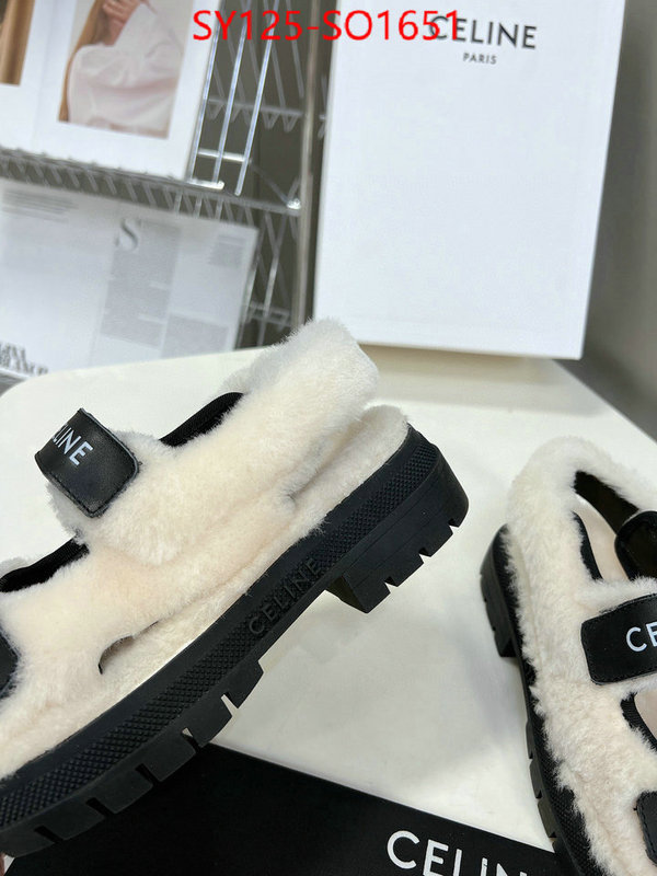 Women Shoes-CELINE 7 star replica ID: SO1651 $: 125USD